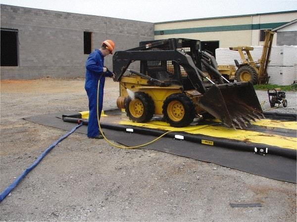 Justrite - 425 Gal Low Wall Berm - 10' Wide x 18" Long - Exact Tool & Supply