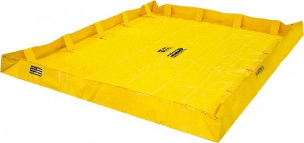 Justrite - 398 Gal Low Wall Berm - 8' Wide x 10" Long - Exact Tool & Supply