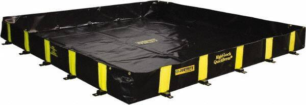 Justrite - 1,075 Gal Low Wall Berm - 12' Wide x 12" Long - Exact Tool & Supply