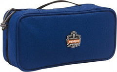 Ergodyne - 1 Pocket Blue Polyester Tool Bag - 10" Wide x 4-1/2" Deep x 3" High - Exact Tool & Supply