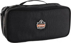 Ergodyne - 1 Pocket Black Polyester Tool Bag - 10" Wide x 4-1/2" Deep x 3" High - Exact Tool & Supply
