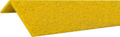 Rust-Oleum - Yellow Solid Color Anti-Slip Vinyl Strip - 2-1/4" Wide x 2.67' Long x 1" Thick, General Traffic - Exact Tool & Supply