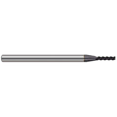 Harvey Tool - Corner Radius & Corner Chamfer End Mills; Mill Diameter (Inch): 1/8 ; Mill Diameter (Decimal Inch): 0.1250 ; End Type: Corner Radius ; Corner Radius (Decimal Inch): 0.0050 ; Number of Flutes: 4 ; Material: Solid Carbide - Exact Tool & Supply