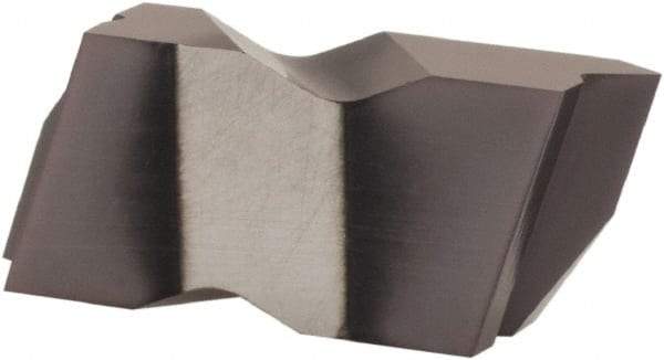 Hertel - IDC310 Grade HC215, Internal/External API Round Threading Insert - 10 TPI Ext Pitch, 10 TPI Int Pitch, Left Hand Insert, TiAlN Finish, Carbide - Exact Tool & Supply