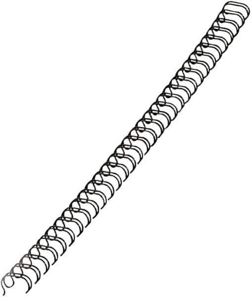 FELLOWES - 1/2" Diam Binding Machine Comb - Holds up to 100 Sheets - Exact Tool & Supply