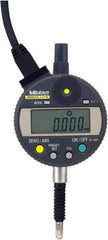 Mitutoyo - 0 to 12.7mm Range, 0.00005" Graduation, Electronic Drop Indicator - Accurate to 0.00012", LCD Display - Exact Tool & Supply