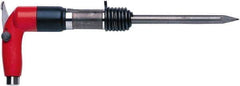 Chicago Pneumatic - 3,500 BPM, 2.28 Inch Long Stroke, Pneumatic Scaling Hammer - 9.7 CFM Air Consumption, 1/4 NPT Inlet - Exact Tool & Supply