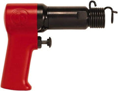 Chicago Pneumatic - 3,500 BPM, 2.28 Inch Long Stroke, Pneumatic Scaling Hammer - 14 CFM Air Consumption, 1/4 NPT Inlet - Exact Tool & Supply