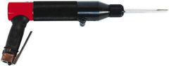 Chicago Pneumatic - 3,000 BPM, 0.79 Inch Long Stroke, Pneumatic Chipping Hammer - 4.4 CFM Air Consumption, 1/4 NPT Inlet - Exact Tool & Supply