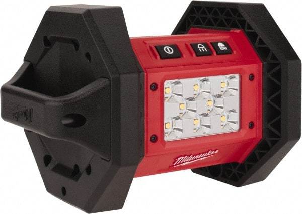 Milwaukee Tool - 18 Volts, 1300 Lumens, Cordless Work Light - 3 hr Run Time - Exact Tool & Supply