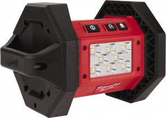 Milwaukee Tool - 18 Volts, 1300 Lumens, Cordless Work Light - 3 hr Run Time - Exact Tool & Supply