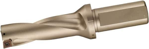 Sumitomo - 3.157" Max Drill Depth, 2xD, 1-1/2" Diam, Indexable Insert Drill - 2 Inserts, 1-1/2" Shank Diam, Whistle Notch Shank - Exact Tool & Supply