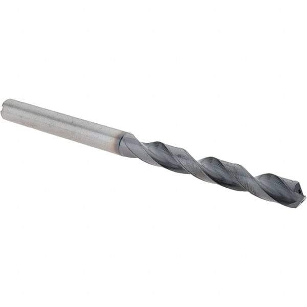 Sumitomo - Letter J 135° Solid Carbide Jobber Drill - TiAlCr/TiSi Finish, 4.2913" OAL - Exact Tool & Supply