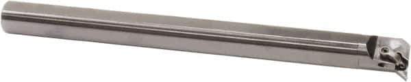 Sumitomo - 1.3" Min Bore Diam, 12" OAL, 1" Shank Diam, A-MDUN Indexable Boring Bar - DNMG 332 Insert, Pin & Clamp Holding Method - Exact Tool & Supply