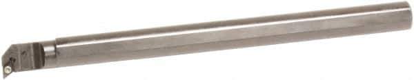 Sumitomo - 0.687" Min Bore Diam, 6" OAL, 1/2" Shank Diam, BSDJO Indexable Boring Bar - DCGT 21.5 Insert, Screw Holding Method - Exact Tool & Supply