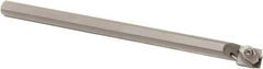 Sumitomo - 1-1/8" Min Bore Diam, 10" OAL, 3/4" Shank Diam, A-SE Indexable Boring Bar - SG 2R Insert, Clamp Holding Method - Exact Tool & Supply