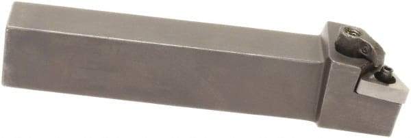 Sumitomo - MTJN, Left Hand Cut, -3° Lead Angle, 3/4" Shank Height x 3/4" Shank Width, Negative Rake Indexable Turning Toolholder - 4-1/2" OAL, TNMG 432 Insert Compatibility, Series Multi-Option - Exact Tool & Supply
