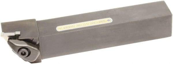Sumitomo - DTR, Left Hand Cut, -3° Lead Angle, 1" Shank Height x 1" Shank Width, Negative Rake Indexable Turning Toolholder - 6" OAL, TRM 5517 Insert Compatibility, Series SumiTurn T-Rex - Exact Tool & Supply