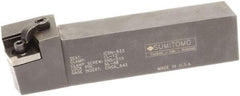 Sumitomo - MCKN, Right Hand Cut, 15° Lead Angle, 3/4" Shank Height x 3/4" Shank Width, Negative Rake Indexable Turning Toolholder - 4-1/2" OAL, CNMG 432 Insert Compatibility, Series Multi-Option - Exact Tool & Supply