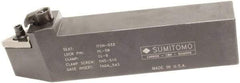 Sumitomo - MTEN, Neutral Cut, 30° Lead Angle, 5/8" Shank Height x 5/8" Shank Width, Negative Rake Indexable Turning Toolholder - 4-1/2" OAL, TNMG 32 Insert Compatibility, Series Multi-Option - Exact Tool & Supply