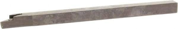 Sumitomo - SVAB, Right Hand Cut, 0° Lead Angle, 3/8" Shank Height x 3/8" Shank Width, Positive Rake Indexable Turning Toolholder - 6" OAL, VBMT 221 Insert Compatibility, Series Screw Lock - Exact Tool & Supply