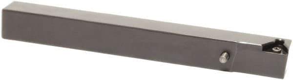 Sumitomo - STAC, Left Hand Cut, -1° Lead Angle, 3/8" Shank Height x 3/8" Shank Width, Positive Rake Indexable Turning Toolholder - 6" OAL, TCMT 21.51 Insert Compatibility, Series Screw Lock - Exact Tool & Supply