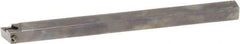 Sumitomo - PDJC, Left Hand Cut, -3° Lead Angle, 1/2" Shank Height x 1/2" Shank Width, Positive Rake Indexable Turning Toolholder - 6" OAL, DCMT 32.52 Insert Compatibility, Series Swiss - Exact Tool & Supply