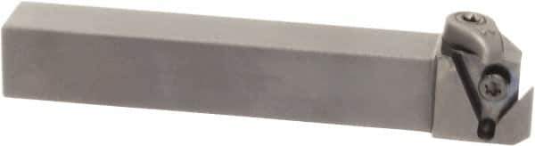 Sumitomo - External Thread, 0.1378" Max Depth of Cut, 0.06" Min Groove Width, 5" OAL, Left Hand Indexable Grooving Cutoff Toolholder - 3/4" Shank Height x 3/4" Shank Width, TGA Insert Style, GWC Toolholder Style, Series SumiTurn - Exact Tool & Supply