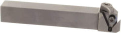 Sumitomo - GWC, External, Left Hand, 5mm Max Depth of Cut, 2.5 to 2.5mm Groove Width, Indexable Grooving Tool Holder - TGA. 4.. Insert Compatibility, 25mm Shank Height, 25mm Shank Width, 150mm OAL - Exact Tool & Supply