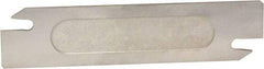 Sumitomo - Right Hand Cut, 0.1969" Insert Width, Cutoff & Grooving Support Blade for Indexables - 0.1693" Head Projection - Exact Tool & Supply