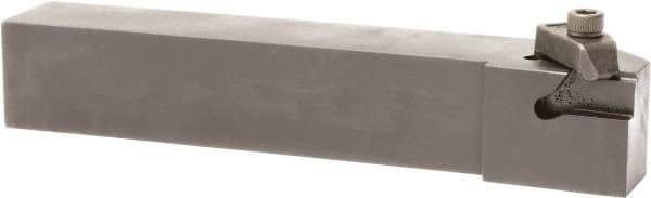 Sumitomo - SS, External, Left Hand, 0.14" Max Depth of Cut, Indexable Grooving Tool Holder - SG 2 Insert Compatibility, 1" Shank Height, 1" Shank Width, 5" OAL - Exact Tool & Supply