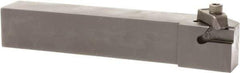 Sumitomo - SS, External, Left Hand, 0.21" Max Depth of Cut, Indexable Grooving Tool Holder - SG 3 Insert Compatibility, 1" Shank Height, 1" Shank Width, 6" OAL - Exact Tool & Supply