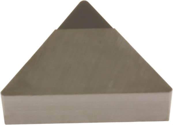 Sumitomo - NF-TBGE521 Grade DA2200 Polycrystalline Diamond (PCD) Turning Insert - 60° Triangle, 5/32" Inscr Circle, 1/16" Thick, 1/64" Corner Radius - Exact Tool & Supply