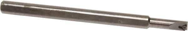 Sumitomo - 0.313" Min Bore Diam, 5" OAL, 3/8" Shank Diam, S-STUB Indexable Boring Bar - 1" Max Bore Depth, TBGT 520 Insert, Screw Holding Method - Exact Tool & Supply
