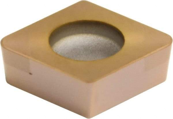 Sumitomo - 2NC-CCGA32.51 Grade BNC160 PCBN Turning Insert - TiN Finish, 80° Diamond, 3/8" Inscr Circle, 5/32" Thick, 1/64" Corner Radius - Exact Tool & Supply