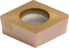 Sumitomo - 2NC-CCGA32.51 Grade BNC160 PCBN Turning Insert - TiN Finish, 80° Diamond, 3/8" Inscr Circle, 5/32" Thick, 1/64" Corner Radius - Exact Tool & Supply