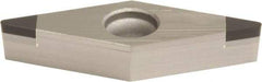Sumitomo - 2NU-VBGA221 Grade BN700 PCBN Turning Insert - Uncoated, 35° Diamond, 1/4" Inscr Circle, 1/8" Thick, 1/64" Corner Radius - Exact Tool & Supply
