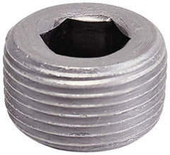 3/4-14, 1/2″ OAL, Alloy Steel Socket Pressure Plug Uncoated, 7/8″ Taper per Foot, 5/16″ Hex Key