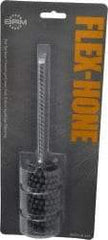 Brush Research Mfg. - 1-3/8" Bore Diam, 240 Grit, Silicon Carbide Flexible Hone - Extra Fine, 8" OAL - Exact Tool & Supply