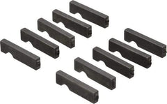 C.H. Hanson - 10 Piece, 1/8 Inch Character, Steel Type Set - 8 Character Capacity, 0-9 Content - Exact Tool & Supply