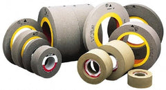 Camel Grinding Wheels - 20" Diam x 12" Hole x 1" Wide Centerless & Cylindrical Grinding Wheel - 60 Grit, Aluminum Oxide, Type 1, Medium Grade, Vitrified Bond, No Recess - Exact Tool & Supply
