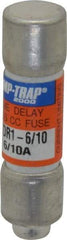 Ferraz Shawmut - 300 VDC, 600 VAC, 1.6 Amp, Time Delay General Purpose Fuse - Clip Mount, 1-1/2" OAL, 100 at DC, 200 at AC kA Rating, 13/32" Diam - Exact Tool & Supply
