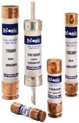 Ferraz Shawmut - 600 VAC/VDC, 300 Amp, Time Delay General Purpose Fuse - Clip Mount, 11-5/8" OAL, 100 at DC, 200 at AC kA Rating, 2-9/16" Diam - Exact Tool & Supply