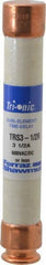 Ferraz Shawmut - 600 VAC/VDC, 3.5 Amp, Time Delay General Purpose Fuse - Clip Mount, 127mm OAL, 20 at DC, 200 at AC kA Rating, 13/16" Diam - Exact Tool & Supply
