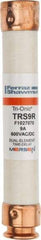 Ferraz Shawmut - 600 VAC/VDC, 9 Amp, Time Delay General Purpose Fuse - Clip Mount, 127mm OAL, 20 at DC, 200 at AC kA Rating, 13/16" Diam - Exact Tool & Supply