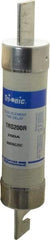 Ferraz Shawmut - 600 VAC/VDC, 200 Amp, Time Delay General Purpose Fuse - Clip Mount, 9-5/8" OAL, 100 at DC, 200 at AC kA Rating, 1-13/16" Diam - Exact Tool & Supply