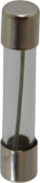 Ferraz Shawmut - 250 VAC, 0.3 Amp, Time Delay Miniature Glass Fuse - Clip Mount, 1-1/4" OAL, 1/4" Diam - Exact Tool & Supply