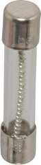 Ferraz Shawmut - 250 VAC, 7 Amp, Time Delay Miniature Glass Fuse - Clip Mount, 1-1/4" OAL, 1/4" Diam - Exact Tool & Supply