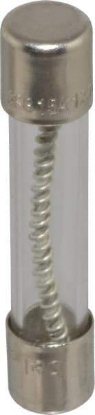 Ferraz Shawmut - 125 VAC, 15 Amp, Time Delay Miniature Glass Fuse - Clip Mount, 1-1/4" OAL, 10 at AC kA Rating, 1/4" Diam - Exact Tool & Supply