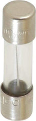 Ferraz Shawmut - 250 VAC, 2 Amp, Fast-Acting Miniature Glass Fuse - Clip Mount, 20mm OAL, 5mm Diam - Exact Tool & Supply
